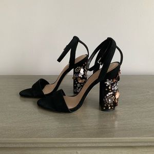 Aldo- Luciaa Embellished Sandal Heel